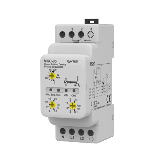 Entes M3977 MKC-05 %5-15 Motor Koruma Ray DIN2 (1 Enversör) - Image 1