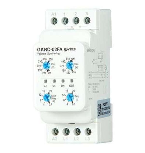 Entes M1853 GKRC-02FA Aşırı Gerilim Koruma Rölesi 400VAC - Image 1