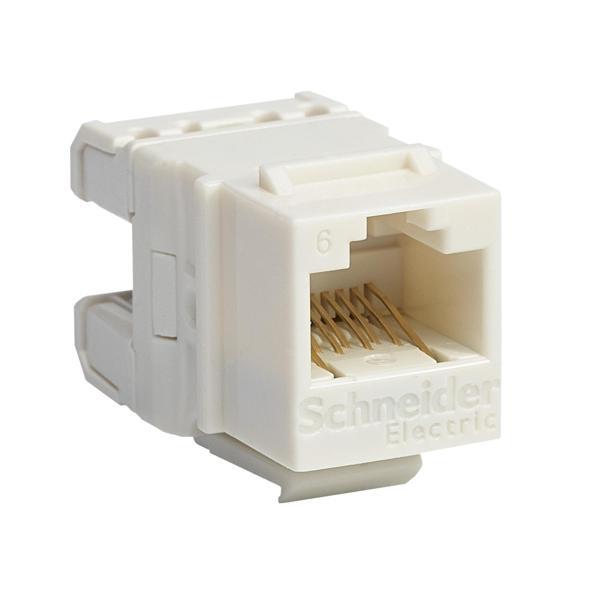 Schneider Electric ETK45141 Cat6 Keystone Jack Data Konnektörü - Image 1