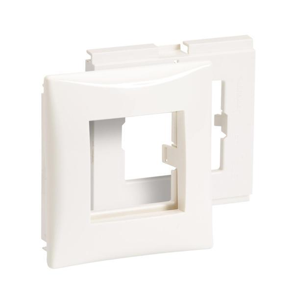 Schneider Electric ETK10198E 45x45 Kanal Üstü Tekli Çerçeve Modül Kapağı - Image 1