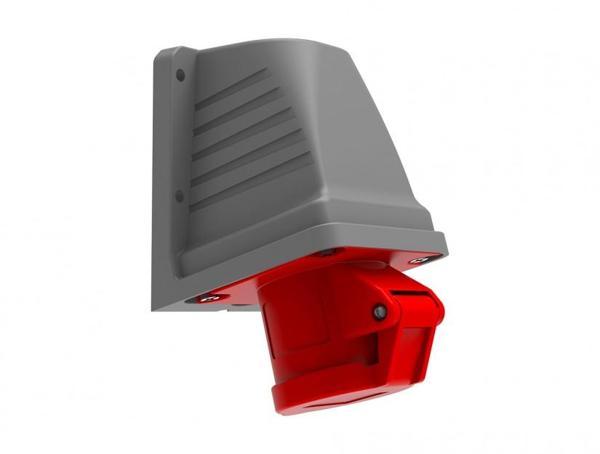 Bemis CEE Norm 5X16A 380V IP44 90 Derece Eğik Duvar Priz - Image 1