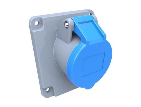 Bemis CEE Norm 3X32A 220V IP44 45 Derece Eğik Makina Prizi - Image 1