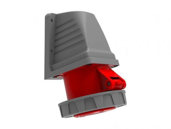 Bemis CEE Norm 5X32A 380V IP67 90 Derece Eğik Duvar Prizi - Image 1