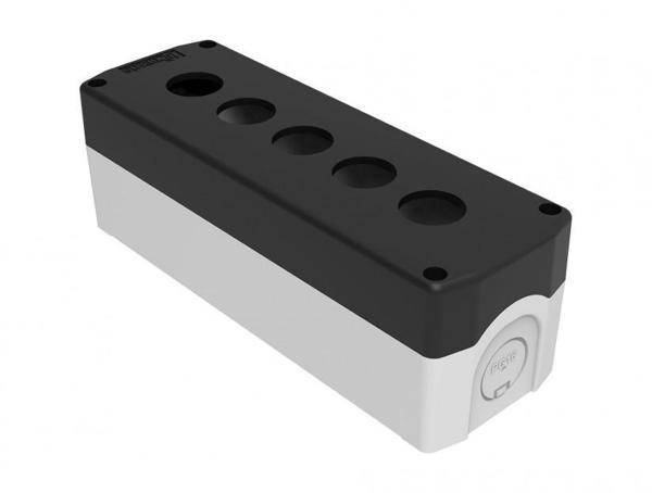 Bemis Beşli Siyah Buton Kutusu IP44 - Image 1