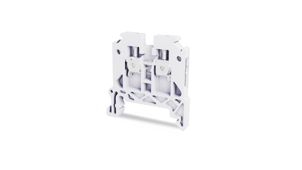 Tbloc TBL 4mm Beyaz Vidalı Tek Katlı Klemens 10'lu Paket - Image 1