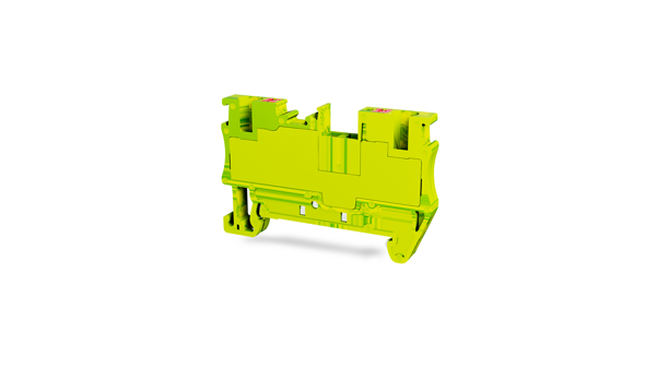 Tbloc PFT 2,5 E Sarı-Yeşil Push-İn Topraklama Klemensi 2,5mm 10'lu Paket - Image 1