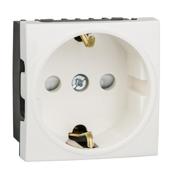 Schneider Electric ETK21045E 45X45 Topraklı Priz Çocuk Korumalı - Image 1