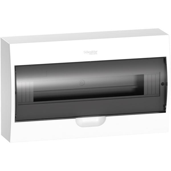 Schneider Electric EZ9E118S0S 18'li Sıvaüstü Sigorta Kutusu Şeffaf Kapak - Image 1