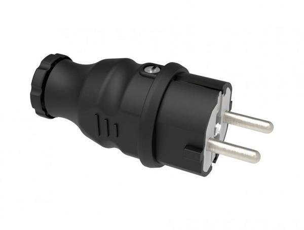 Bemis 1X16A 220V Kauçuk Düz Fiş - Image 1