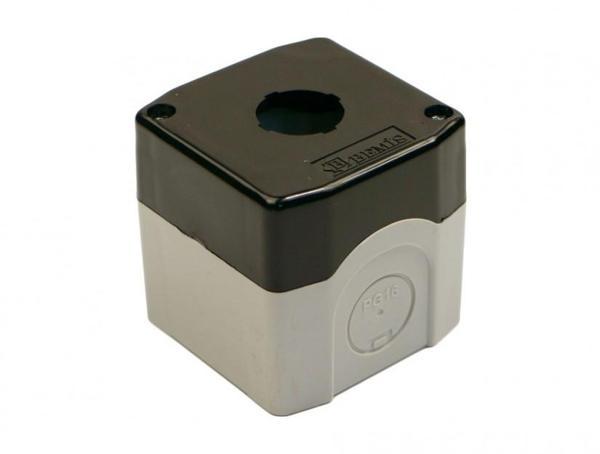 Bemis Tekli Siyah Buton Kutusu IP44 - Image 1