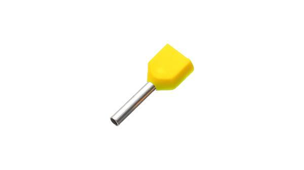 Tbloc IES 2X1,0/8 Sarı Çift Girişli Yüksük İzoleli A Norm 500'lü Paket - Image 1