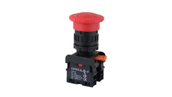 Tbloc EPB-1C Kırmızı Acil Stop Butonu Kilitli - Image 1