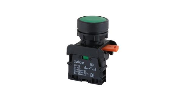 Tbloc PSR-1O Yeşil Yaylı Start Buton - Image 1