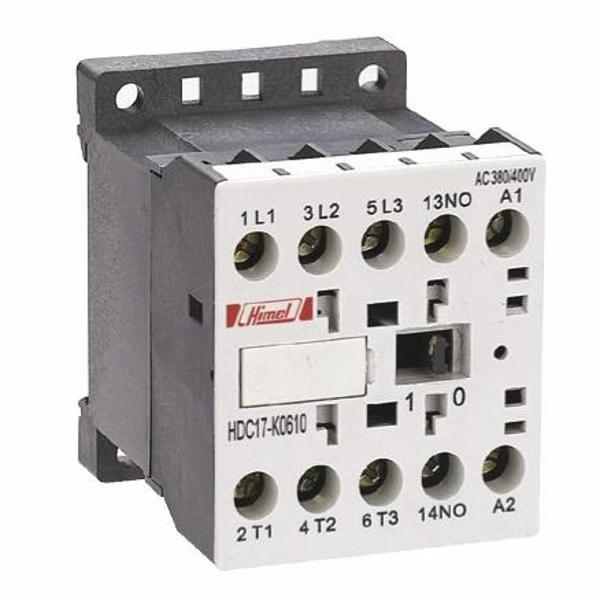 Himel HDC17K63001B7W 3X6A MİNİ Kontaktör 1NC 24V AC - Image 1
