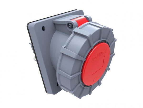 Bemis CEE Norm 5X32A 380V IP67 45 Derece Eğik Makina Prizi - Image 1