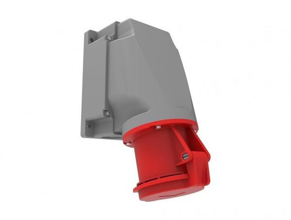 Bemis CEE Norm 5X63A 380V IP44 5K 90 Derece Eğik Duvar Prizi (RS) - Image 1