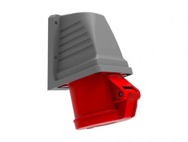 Bemis CEE Norm 5X32A 380V IP44 90 Derece Eğik Duvar Priz - Image 1