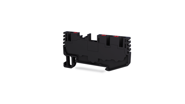Tbloc PFT 2,5 1X2 Siyah Push-İn 1 Giriş 2 Çıkış Klemens 10'lu Paket - Image 1