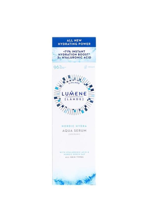 LUMENE Nordic Hydra Aqua Serum 30ml - Kutup Kaynak Suyu İçeren Nem Serumu - Image 1