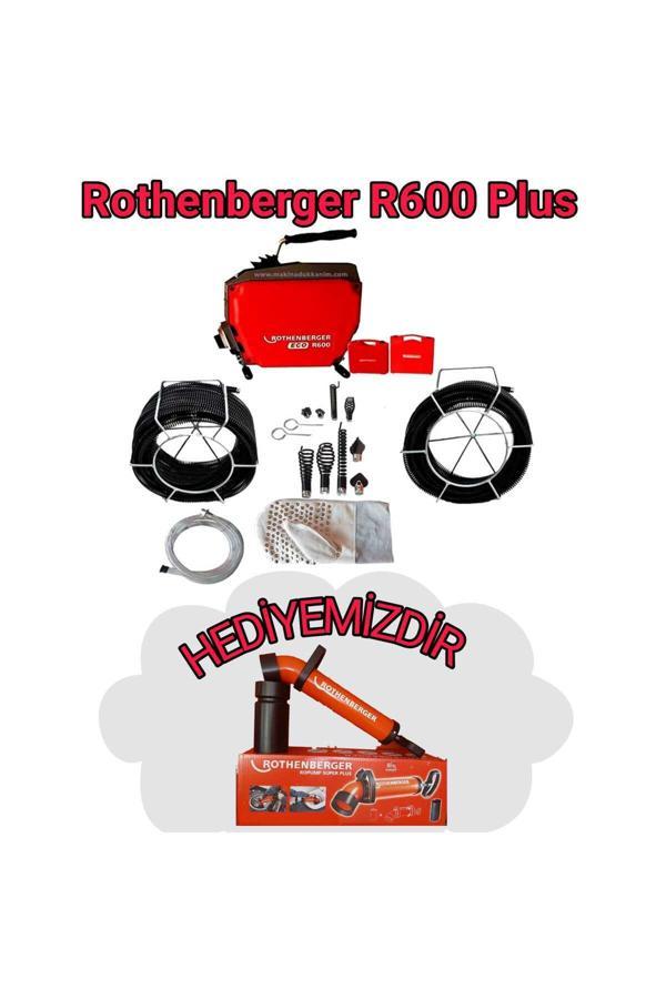 Rothenberger Kanal Gider Açma Makinesi R600 Eko (Ropump Hediyeli) - Image 1