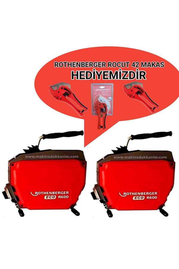 Rothenberger R600 Eco Seri Kanal Açma Mak 16+22Mm Spiral Set - Image 1