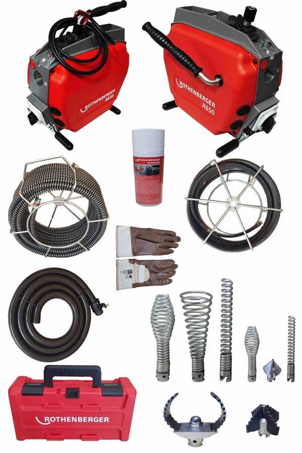 Rothenberger R650 Profesyonel Kanal Gider Açma Makinesi - Image 1