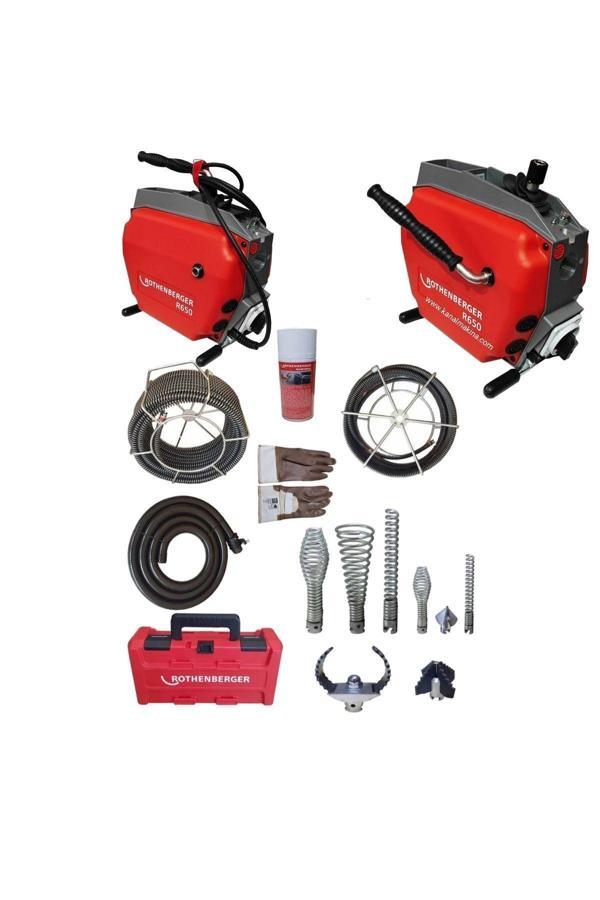 Rothenberger 650 Profesyonel Kanal Gider Açma Makinesi - Image 1
