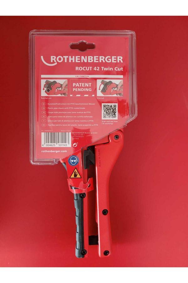 Rothenberger Plastik Boru Makası Rocut 42 Twin Cut - Image 1