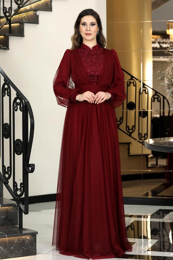 Hazal Büyük Beden Tesettür Abiye - Image 1