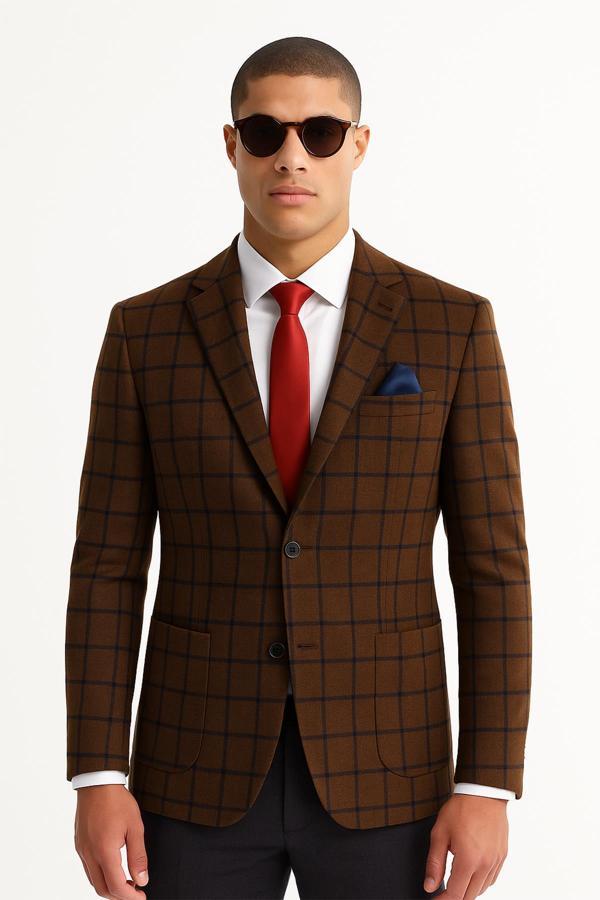 Erkek Tek Ceket Slim Fit - Image 1