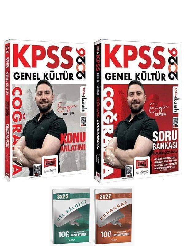 Yargı + Anla Kazan 2026 KPSS Coğrafya Konu Anlatımı + Soru Bankası 2 li Set - Yargı Yayınları - Image 1