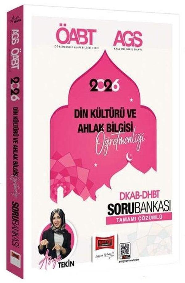 Yargı 2026 ÖABT MEB-AGS DHBT Din Kültürü ve Ahlak Bilgisi Öğretmenliği Soru Bankası Çözümlü  - Yargı Yayınları - Image 1