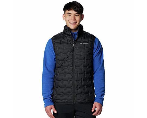 Columbia Delta Ridge™ II Down Vest Erkek Outdoor Yelek 2086261010 Siyah - Image 1