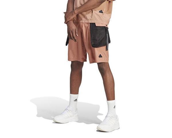 adidas M Ce Q2 Pr Sho Erkek Günlük Şort IA0011 Kahverengi - Image 1