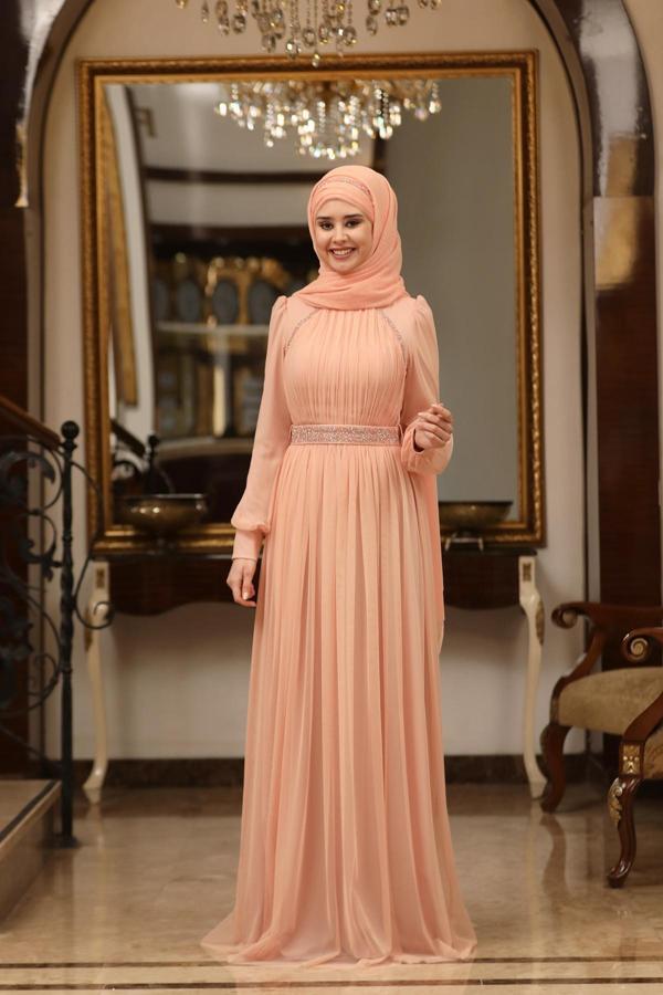 Büyük Beden Tül Efsane Abiye - Image 1