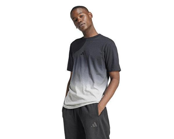 adidas M A Szn Ddye T Erkek Günlük Tişört JJ3694 Gri - Image 1