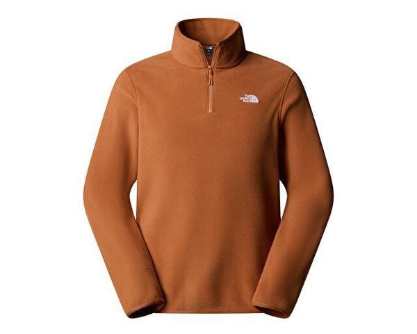 The North Face M Glacier Fleece 1/4 Zip Jacket Kadın Outdoor Parka NF0A8D0QBOE1 Kırmızı - Image 1