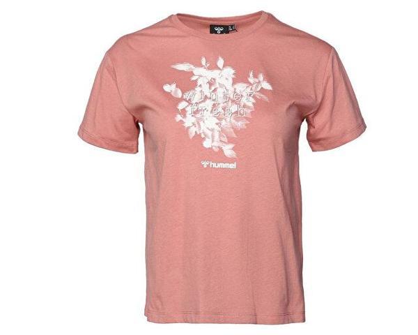 Hummel Hmlachillea Tshirt Kadın Günlük Tişört 911709-9859 Pembe - Image 1