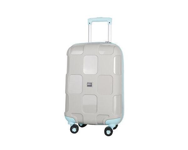 Ivs Bej Turkuaz Kabin Boy Kabin Boy Seyahat Çantası PP4040-130-S Krem - Image 1
