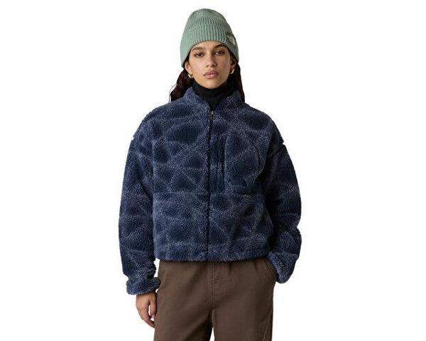 The North Face W Extreme Pile Fz Jacket 2 -Print Kadın Outdoor Polar Ceket NF0A8D5XD3O1 Lacivert - Image 1