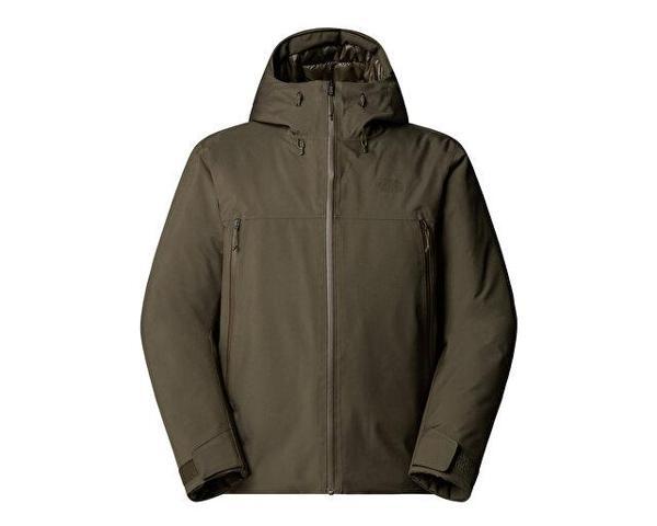 The North Face M Mtn Range Down Hooded Jacket Erkek Outdoor Montu (600 Dolgu Kaz Tüyü) NF0A88WD21L1 Yeşil - Image 1