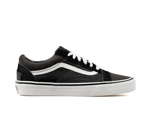 Vans Old Skool Patchwork Unisex Günlük Ayakkabı VN000ECGBFC1 Gri - Image 1