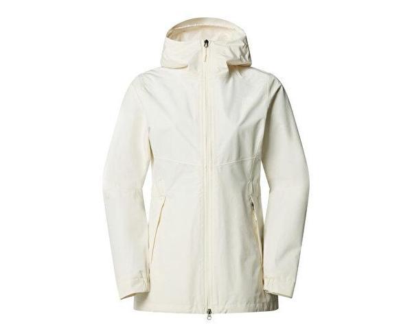 The North Face W Hikesteller Parka Shell Jacket Kadın Outdoor Parka NF0A8DZ1QLI1 Beyaz - Image 1