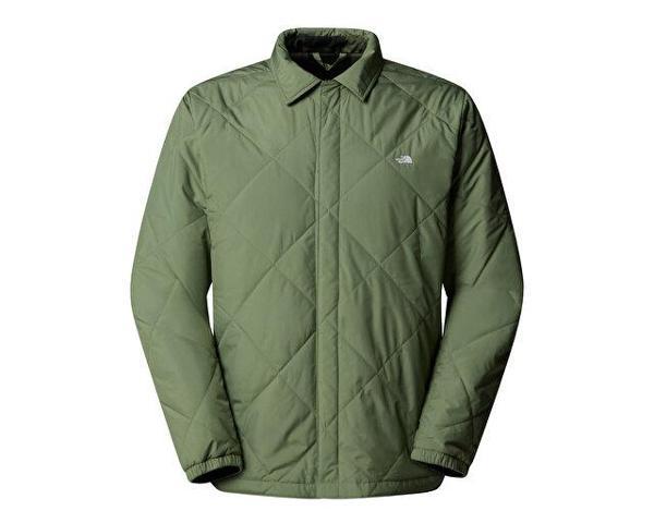 The North Face M Afterburner Insulated Flannel Erkek Outdoor Ceketi (Çift Tafaflı) NF0A82V3EXF1 Yeşil - Image 1
