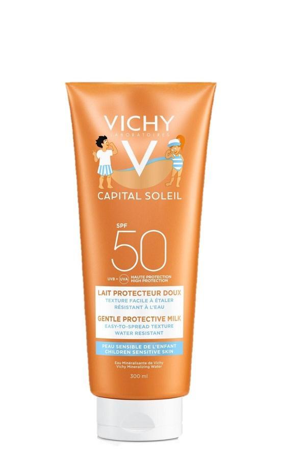 Capital Soleil SPF50+ Gentle Protective Milk Yüz ve Vücut Güneş Sütü 300 ml - Çocuk - Image 1