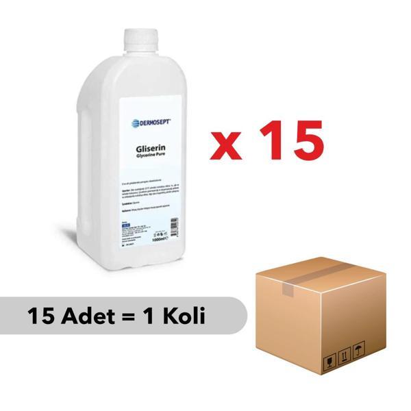Dermosept Gliserin 1 LT - 15 Adet - Image 1