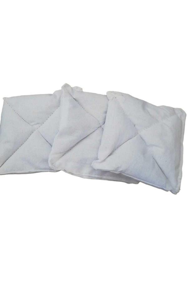 Yün De Yün Yıkanmamış Yün Bebek Ebat Sırt Ve Göğüs Pedi (3 Lü Paket) - Image 1