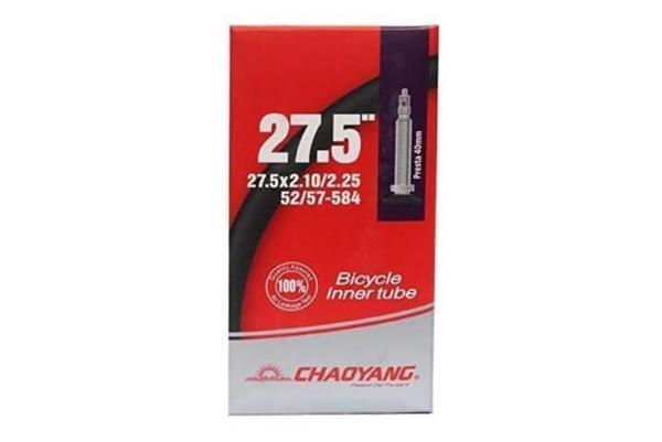 CHAOYANG İç Lastik (27.5×2.10/2.25) - FV48 Chaoyang 27,5 Bisiklet İç Lastiği İnce Sibop - Image 1