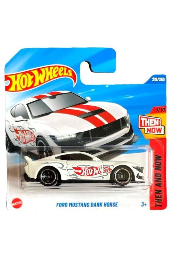 Hot Wheels - Ford Mustang Dark Horse - Beyaz (1/64) 2025 Case - Image 1