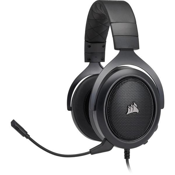 CORSAIR CA-9011173-EU HS60 SURROUND 7.1 HARICI SES KARTLI OYUNCU KULAKLIGI SIYAH (PC PS4 XBOX ONE NI - Image 1